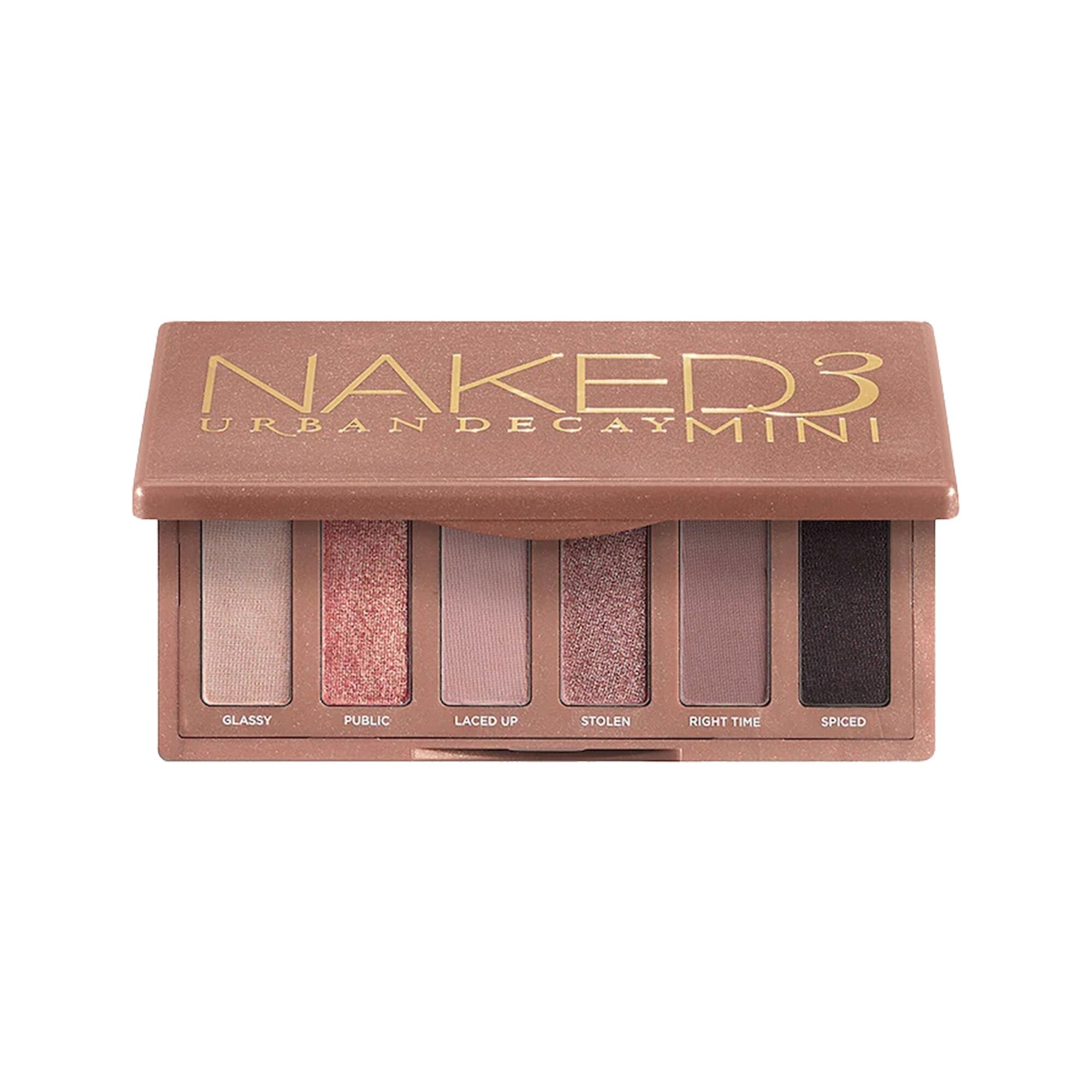 Naked3 Mini Soft Pink Eyeshadow Palette | Urban Decay Natural Eye Makeup